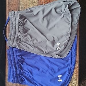 Under Armour athletic shorts set. Size M